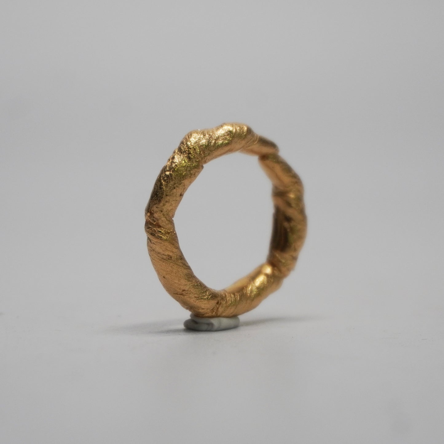Organic Golden Ring – Unique Piece