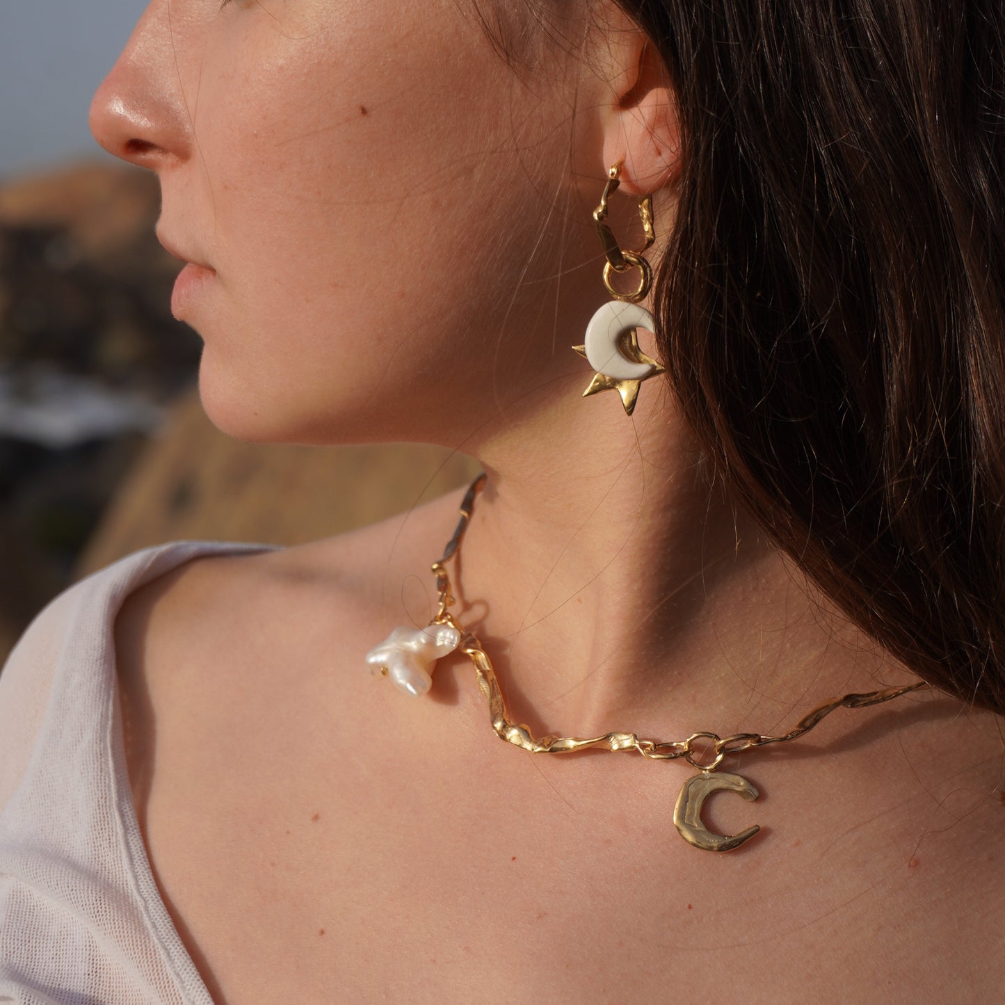 Frammenti di aurore necklace