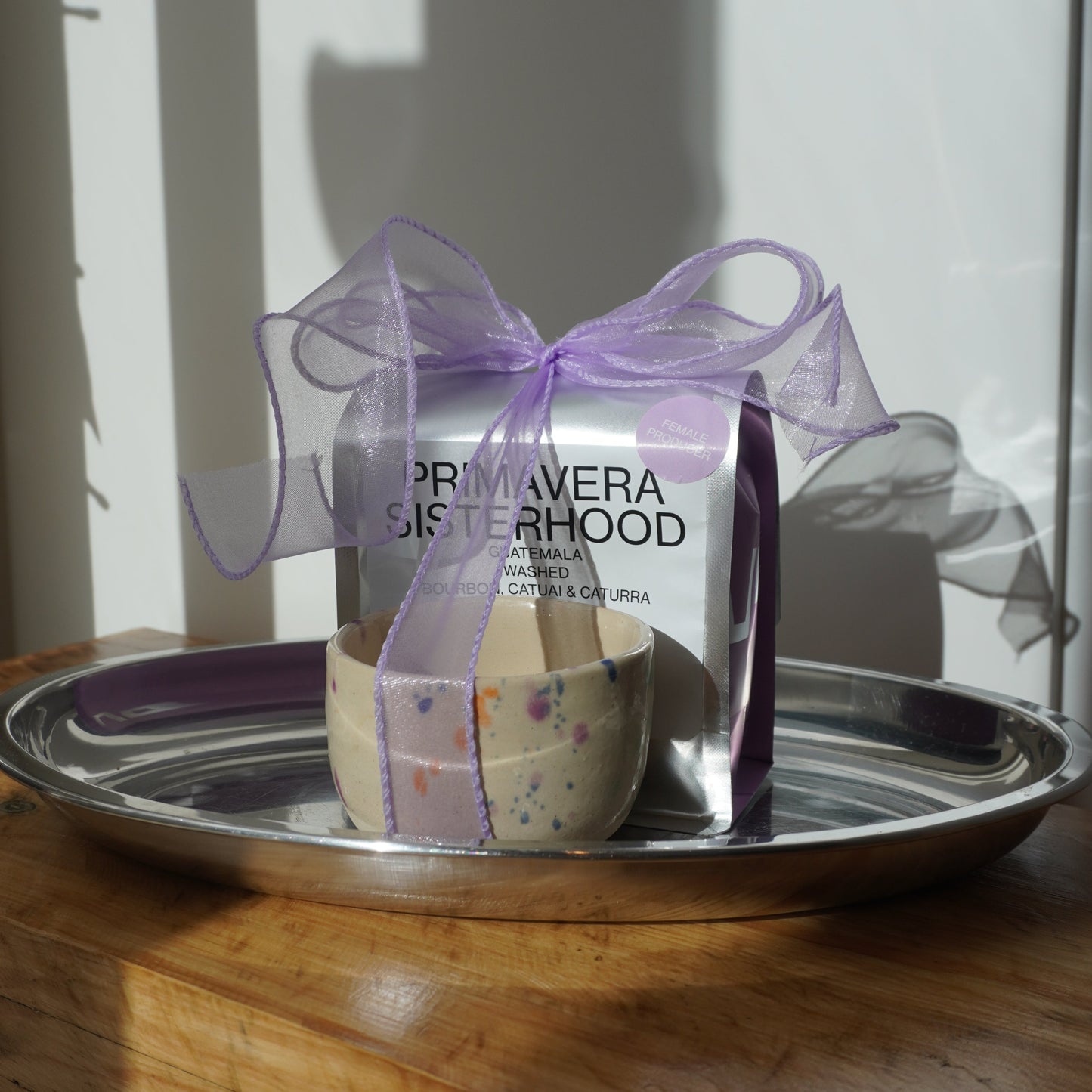 Multicolor Splash on White