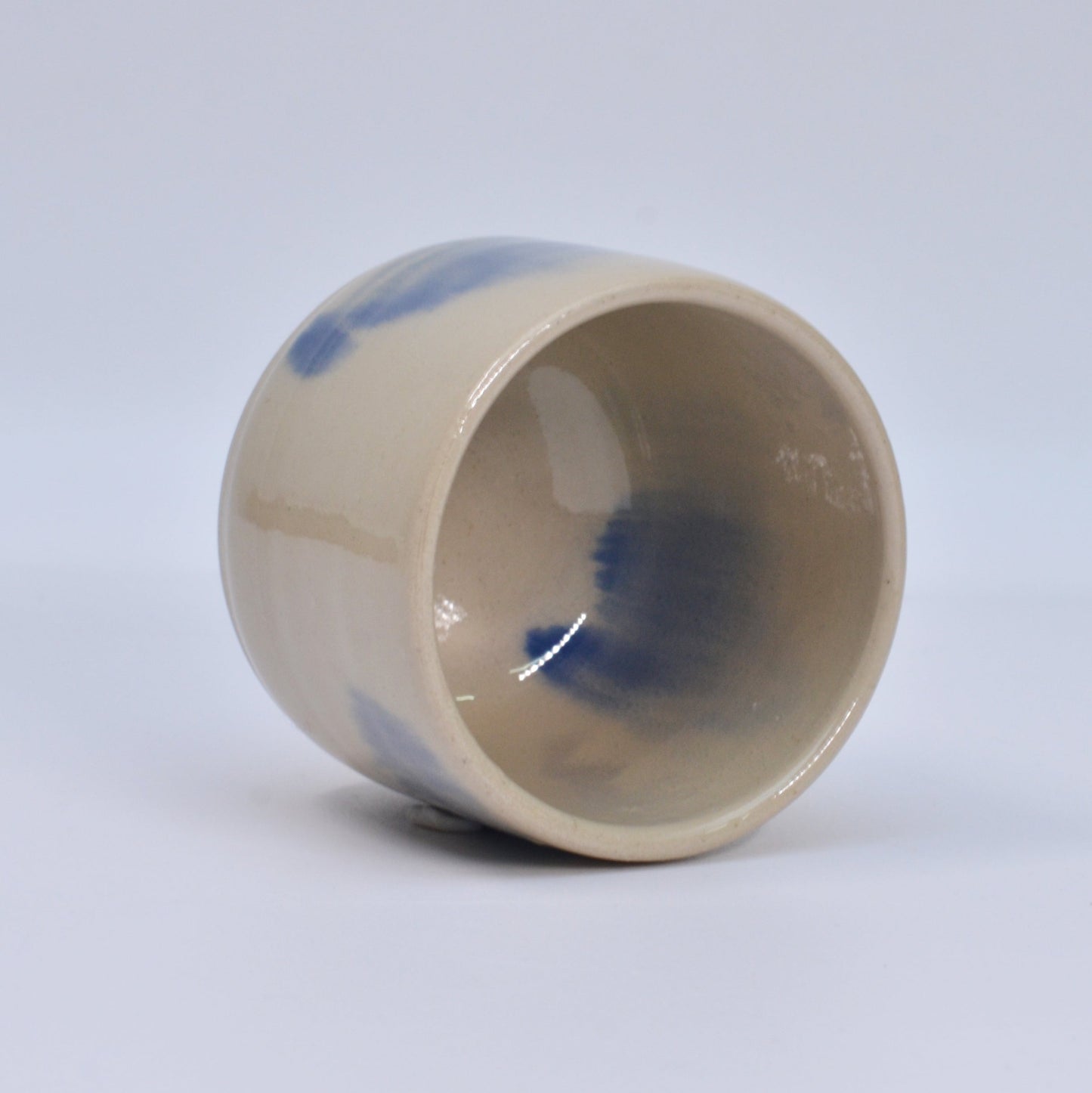 ESPRESSO wheel-thrown ceramic cup 1/4.