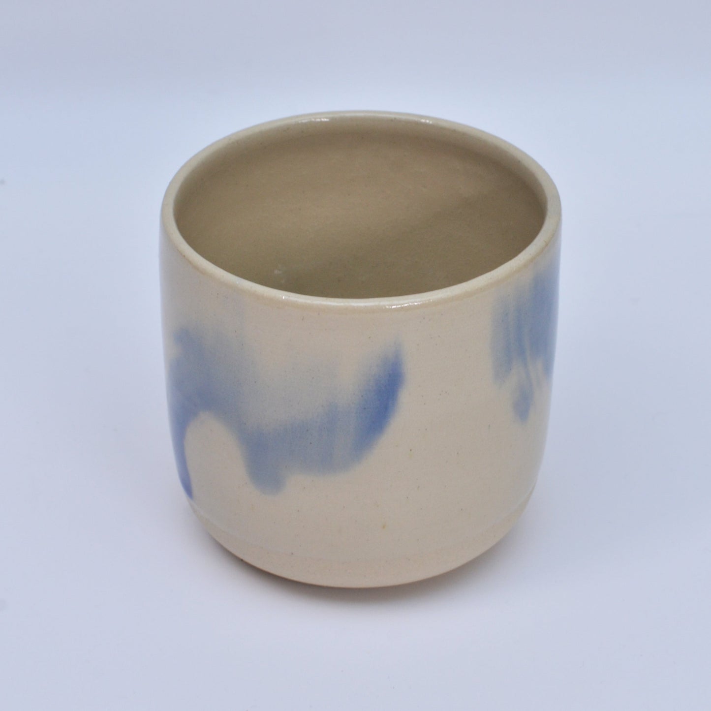 FLAT WHITE wheel-thrown ceramic cup 3/4.