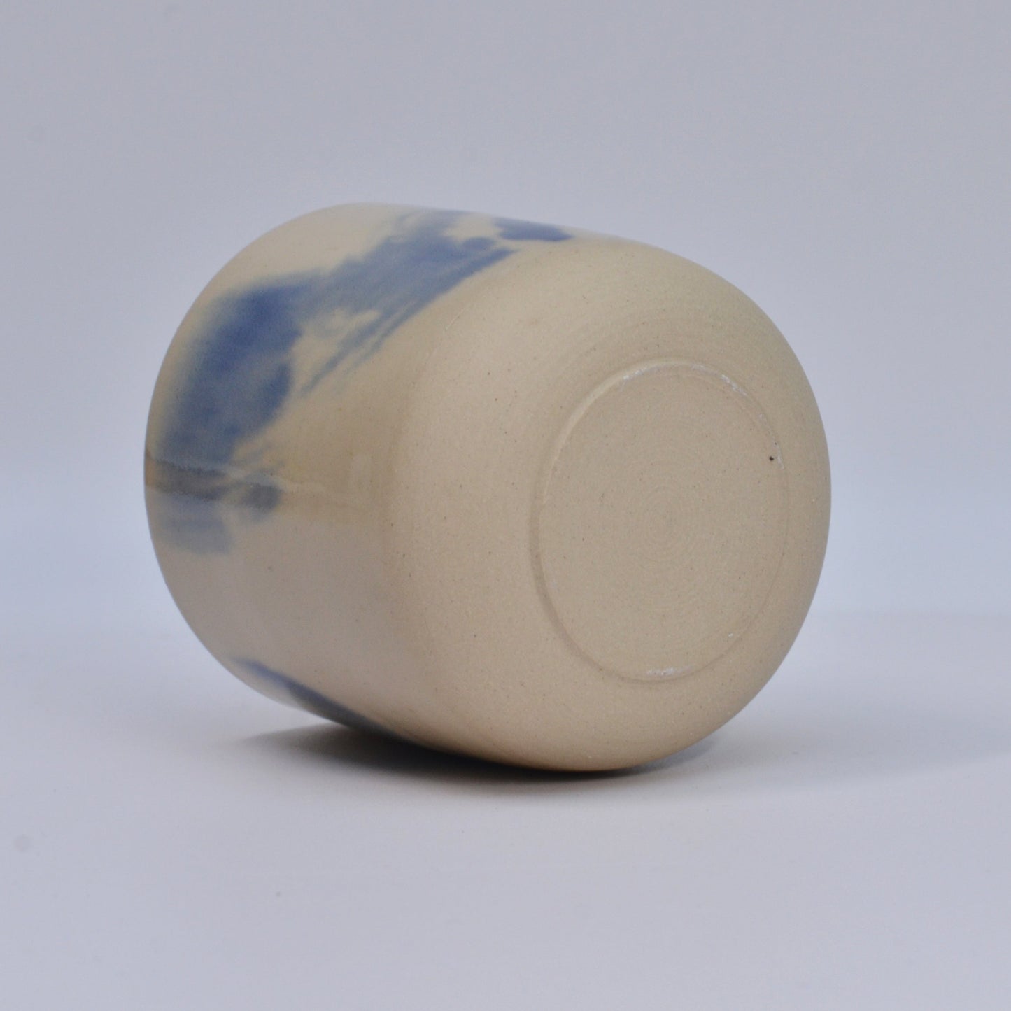 FLAT WHITE wheel-thrown ceramic cup 3/4.