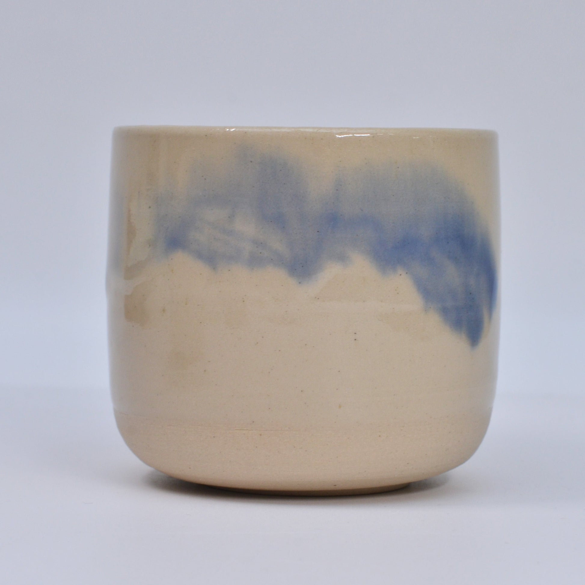 FLAT WHITE wheel-thrown ceramic cup 4/4.