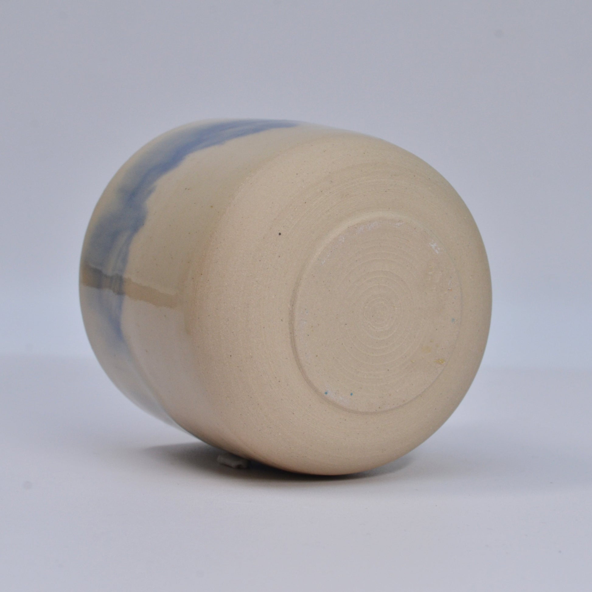 FLAT WHITE wheel-thrown ceramic cup 4/4.