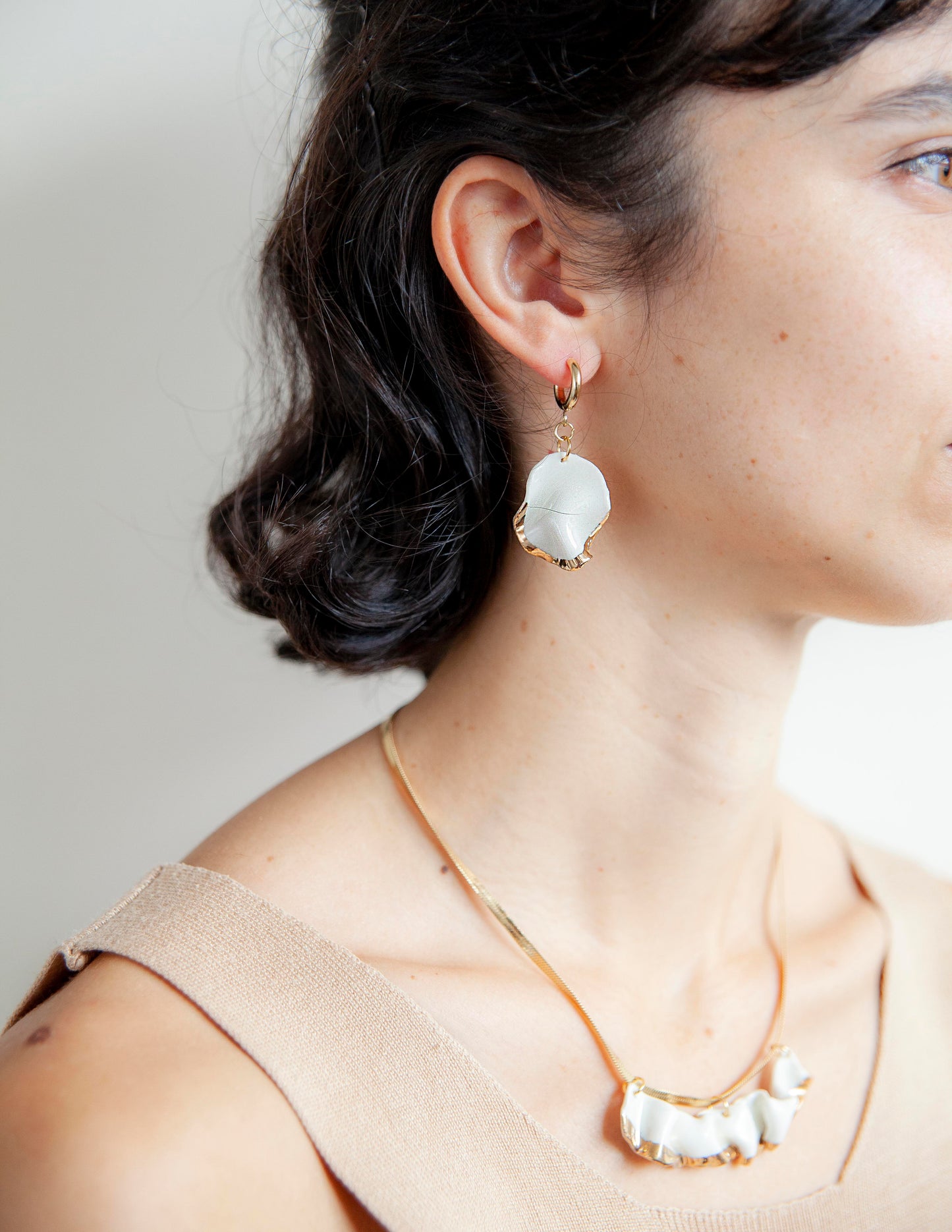 resilience porcelain necklace.