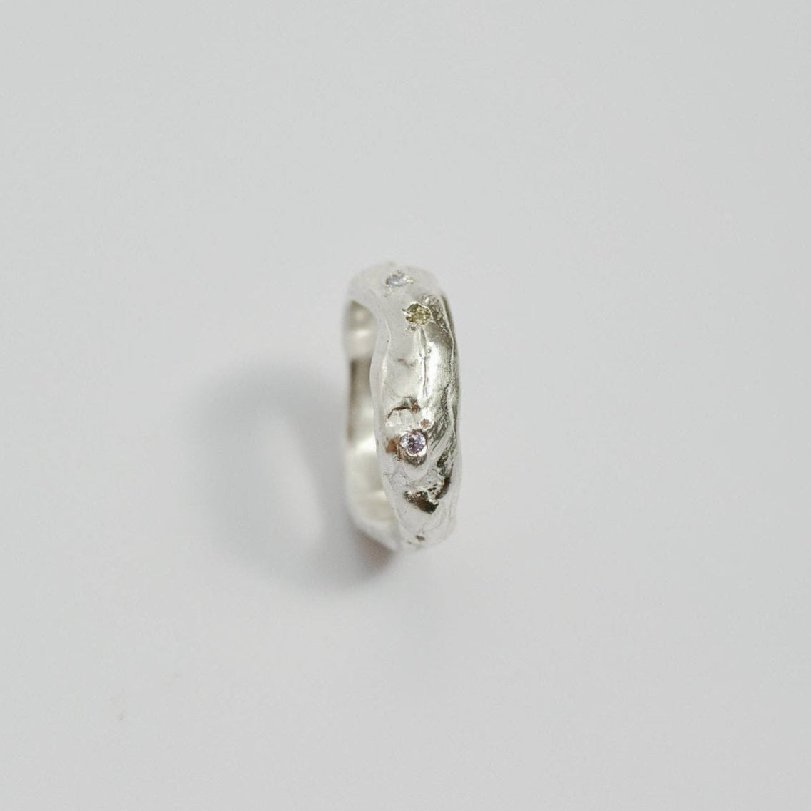 Unique Handmade Silver Ring - Courants - Premium sterling silver