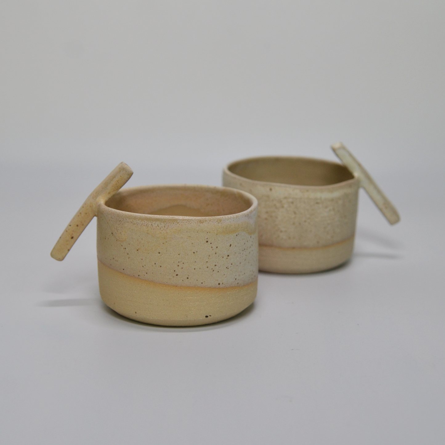 CONTREPOIDS handmade ceramics espresso cup.