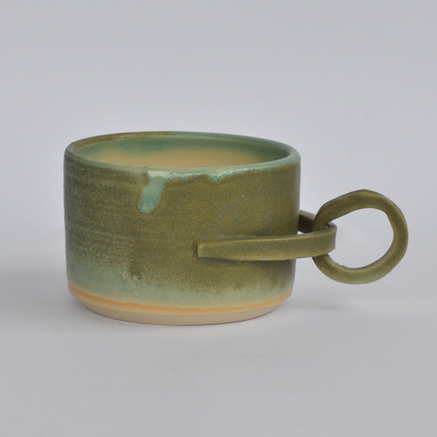 Wheelthrown Handmade Stoneware Mug