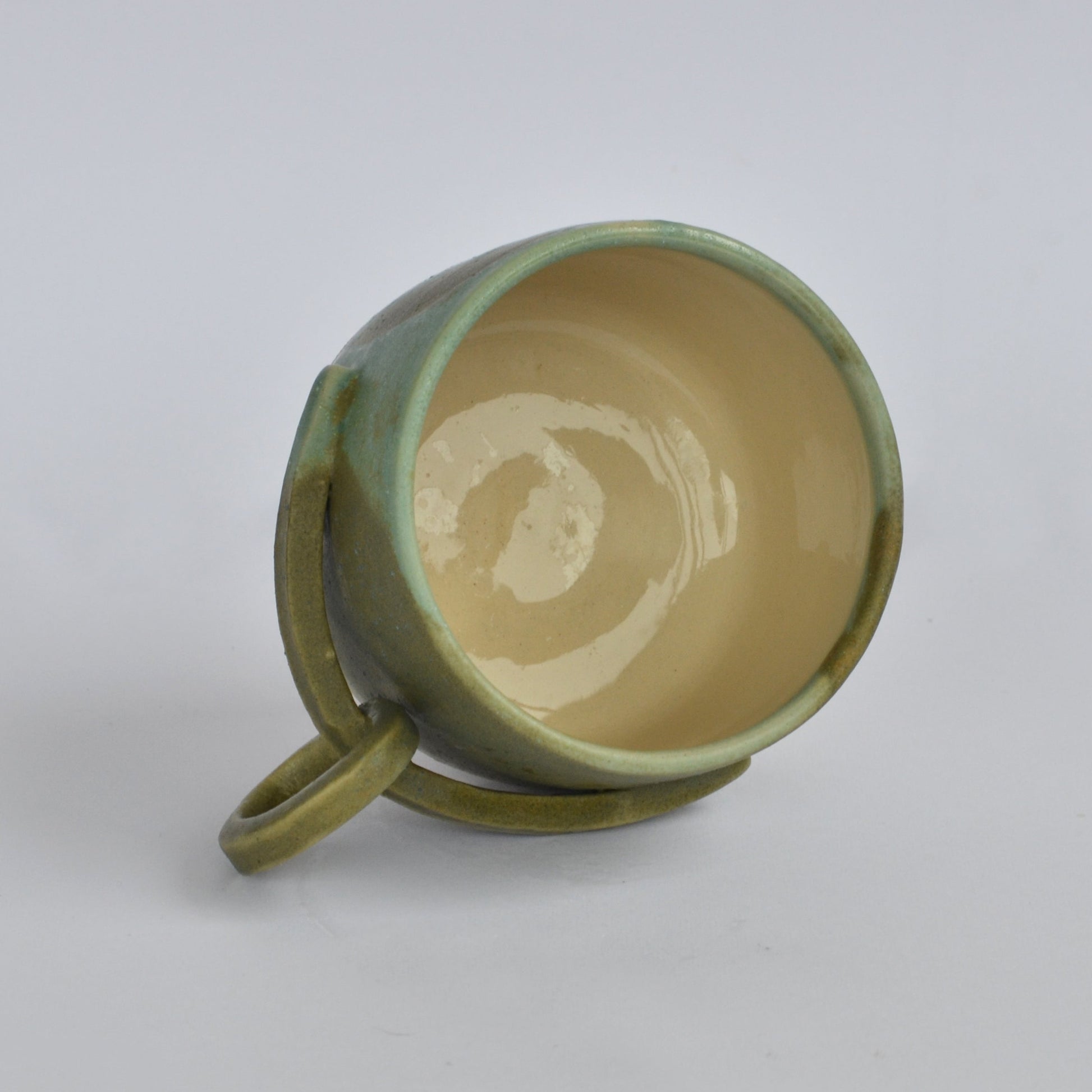 Wheelthrown Handmade Stoneware Mug