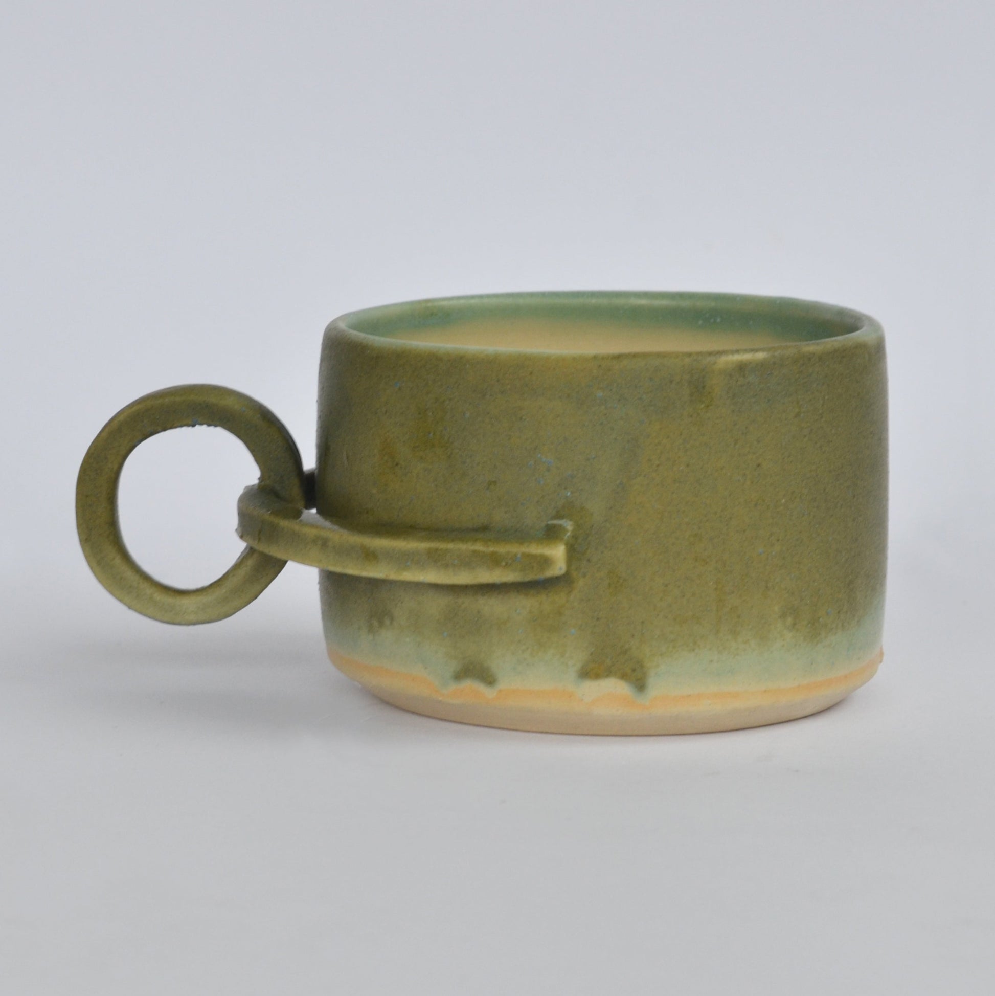 Wheelthrown Handmade Stoneware Mug