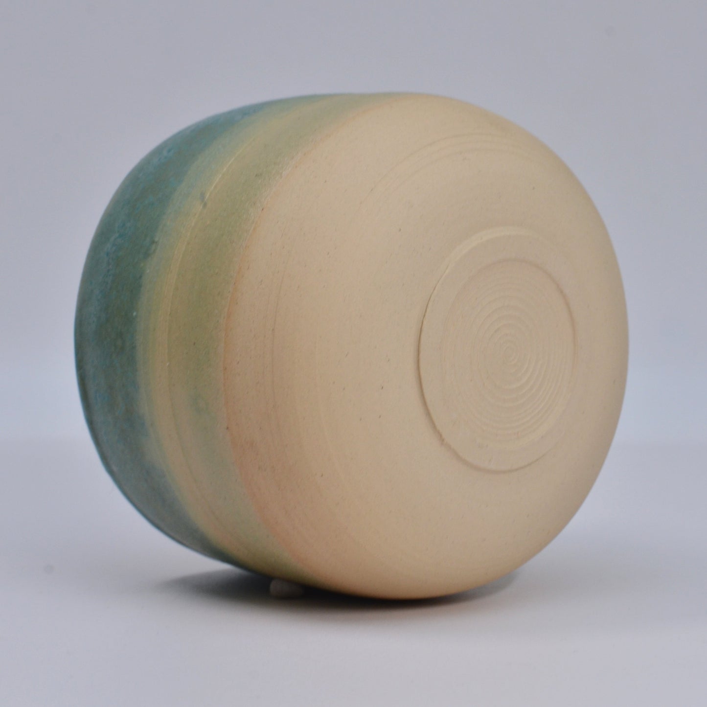 washed out green cup.