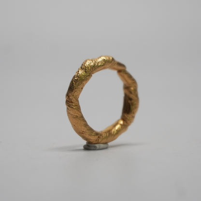 Organic Golden Ring – Unique Piece