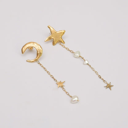 Bagliore notturno drop earrings