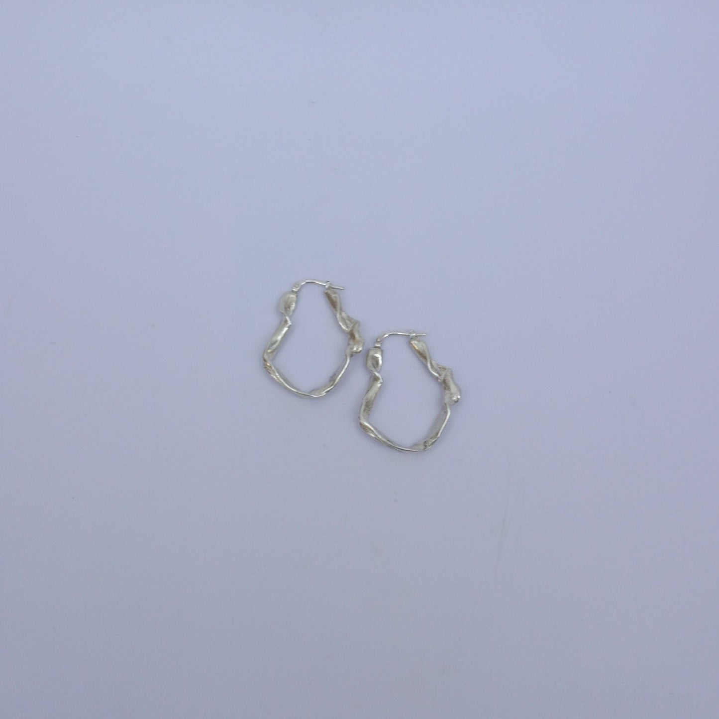 Riflessi lunari hoop earrings - single earring