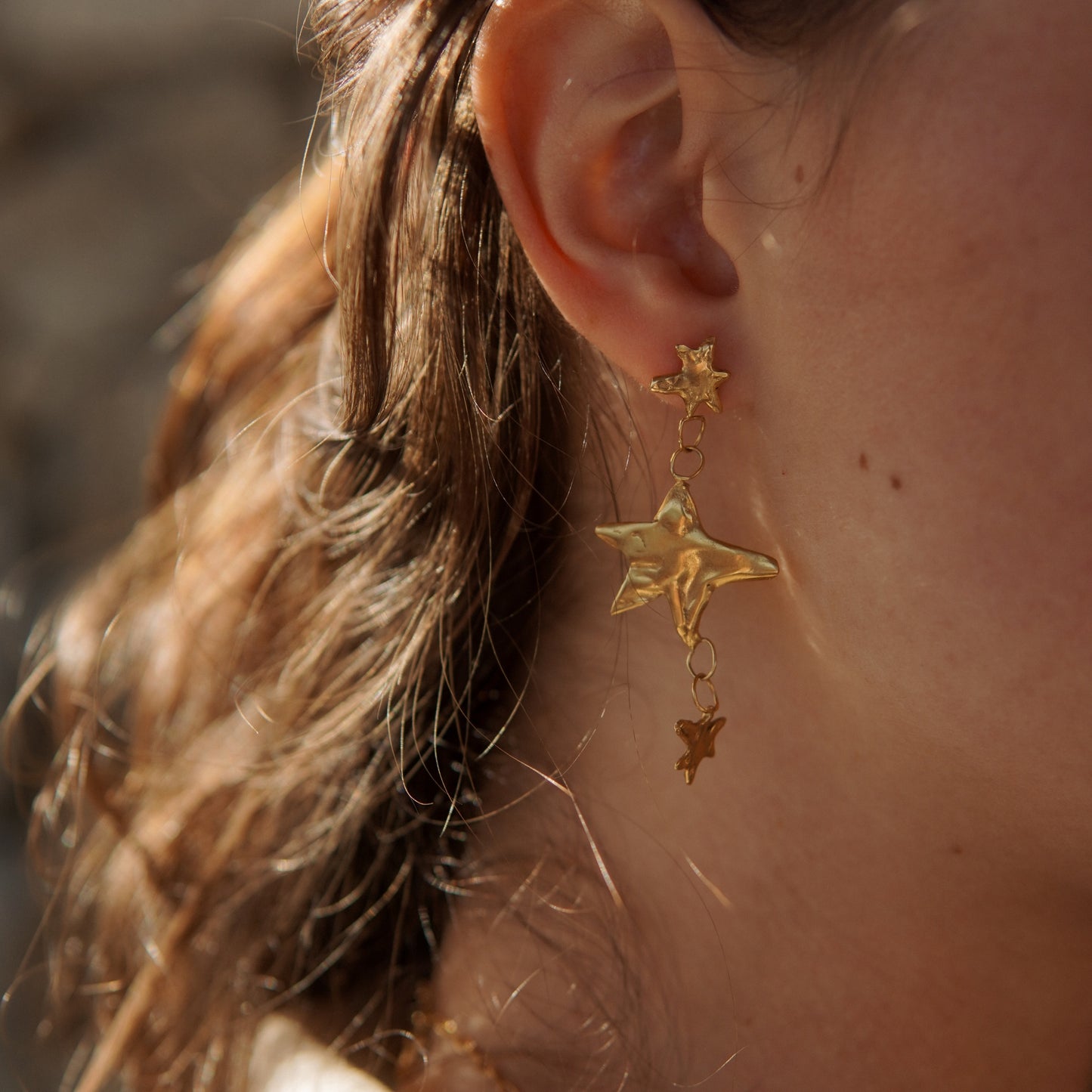 Selene Star Earring