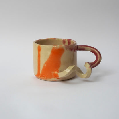 GIVE IT A TWIST orange and pink