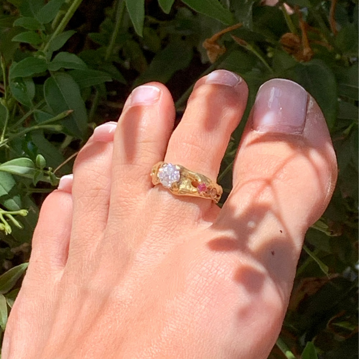 Sirena Toe Ring