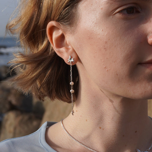 Bagliore Notturno - Small Stud Star Earring