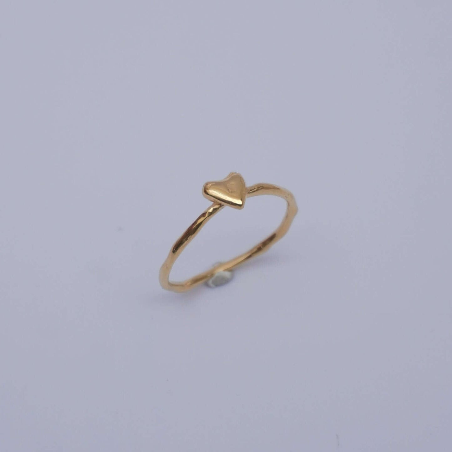Little Things Metal Ring lovegold-plated, organic-shaped