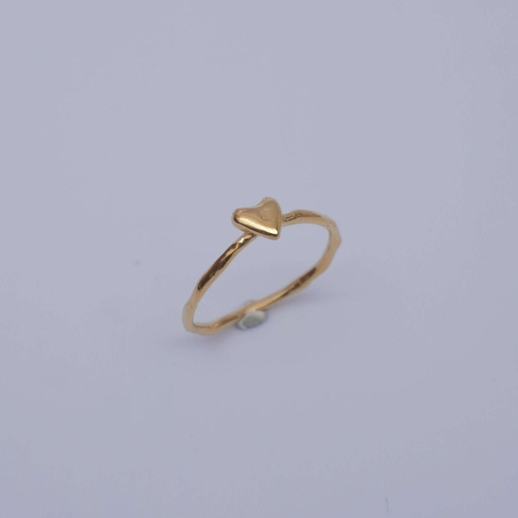 Little Things Metal Ring lovegold-plated, organic-shaped