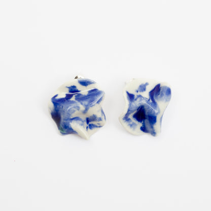 resilience midnight calm porcelain earring