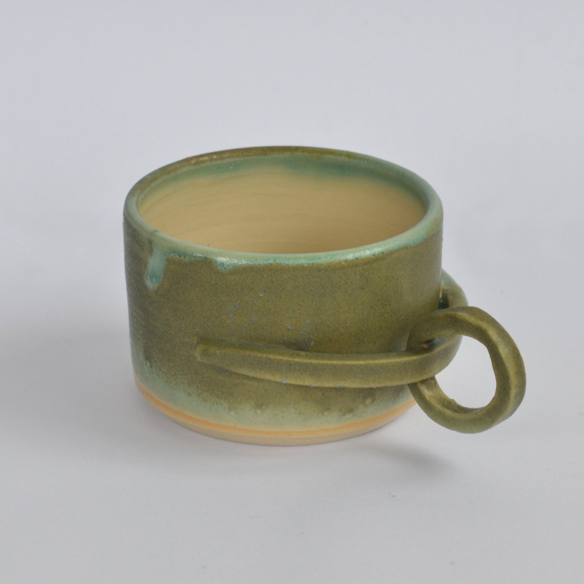 Wheelthrown Handmade Stoneware Mug