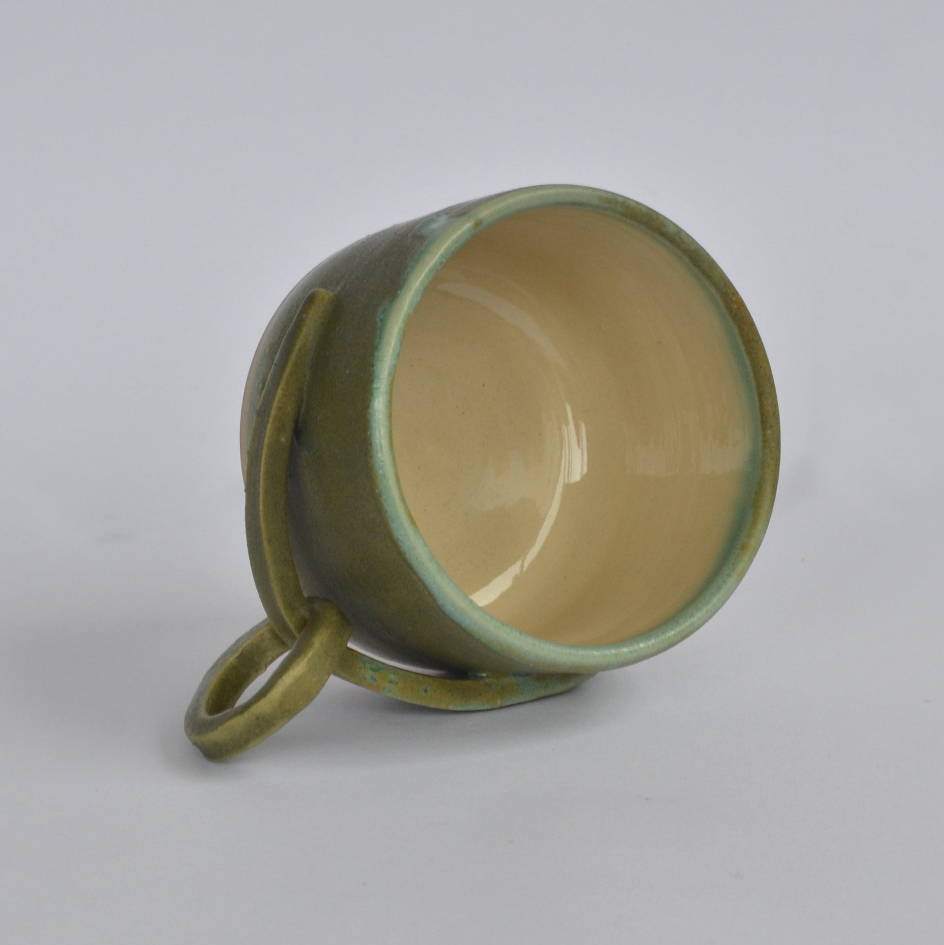 Wheelthrown Handmade Stoneware Mug