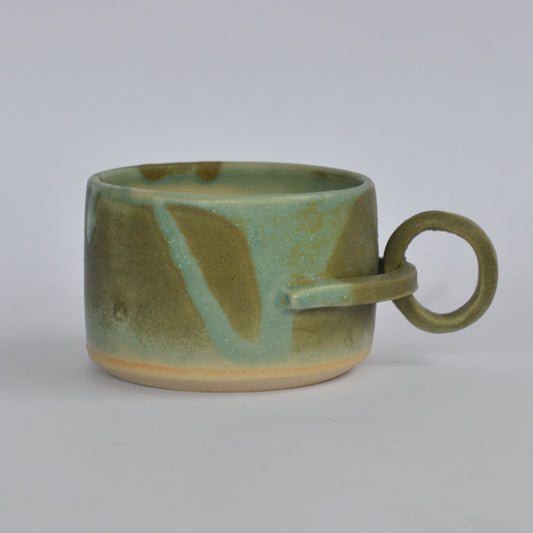 Wheelthrown Handmade Stoneware Mug