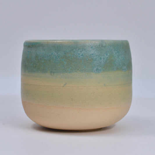 washed out green cup.